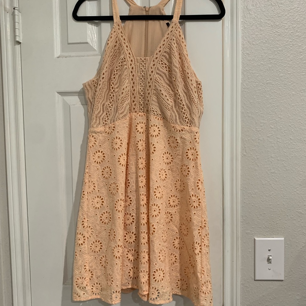 Gianni Binni pink knit dress size L